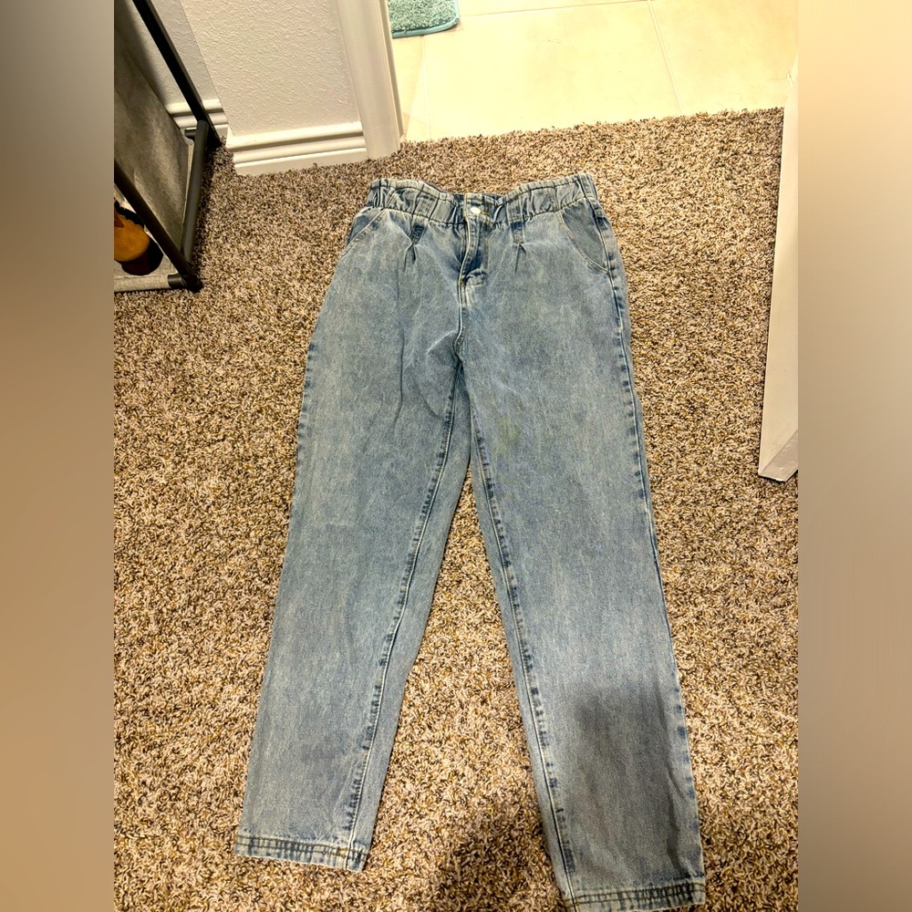 High Waisted Mom Jeans